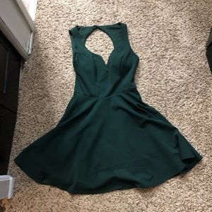 Macy’s size 3/4 green skater dress